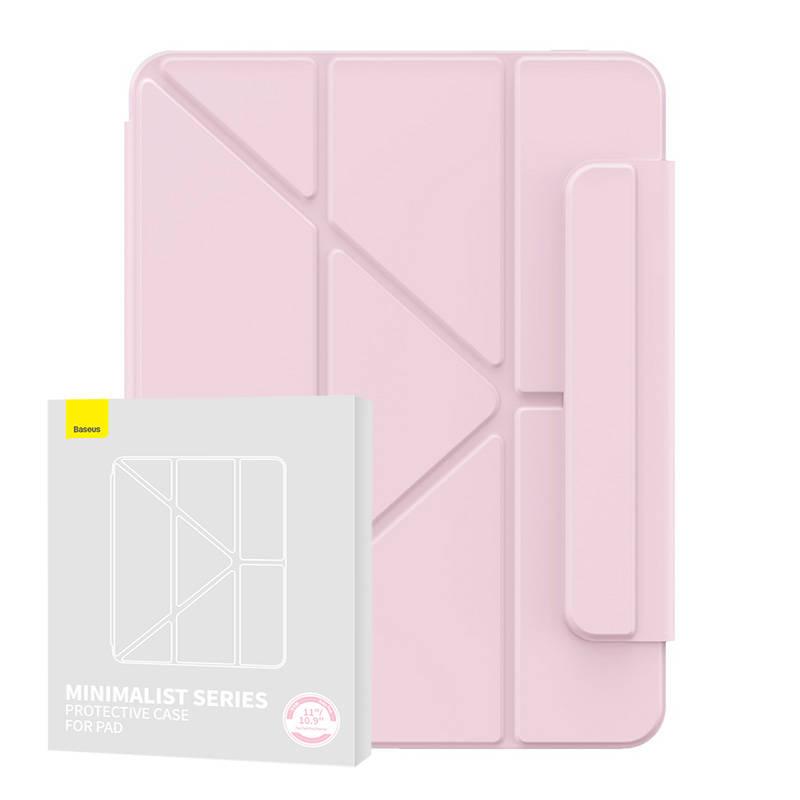 Baseus Minimalistické magnetické pouzdro pro Pad Pro 11″ (2018/2020/2021/2022) (baby pink)
