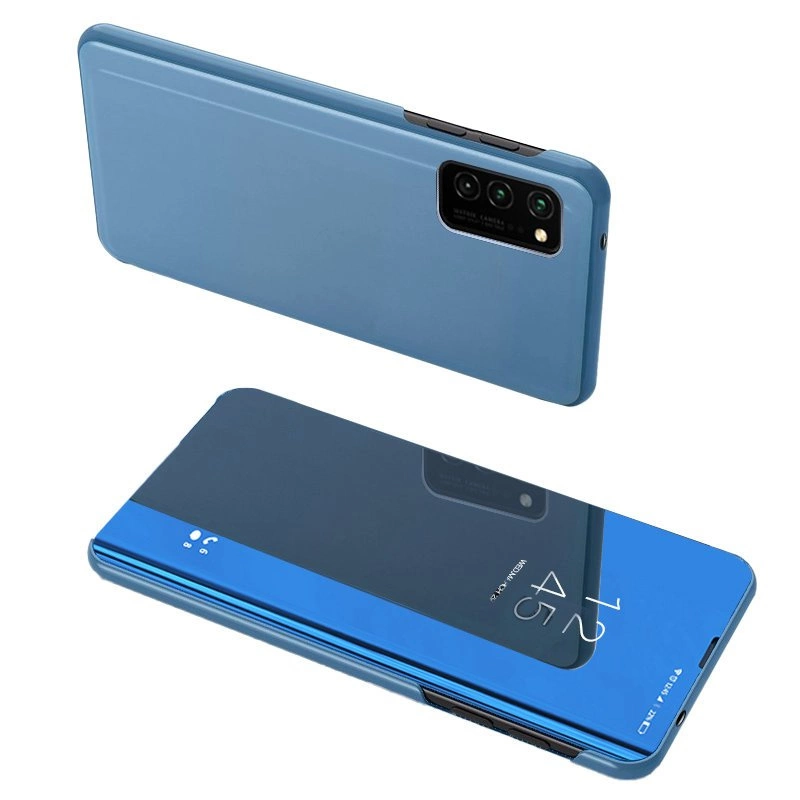 Hurtel Clear View Pouzdro flipové Samsung Galaxy A72 4G modré