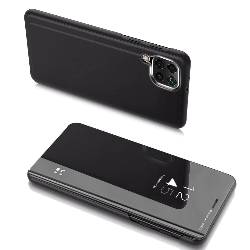 Hurtel Clear View Pouzdro flipové Samsung Galaxy A22 4G černé