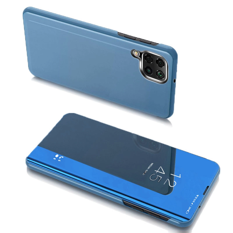 Hurtel Clear View Pouzdro flipové Samsung Galaxy A22 4G modré
