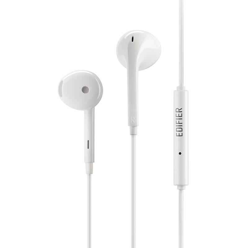 Kabelová sluchátka do uší Edifier P180 Plus (bílá)