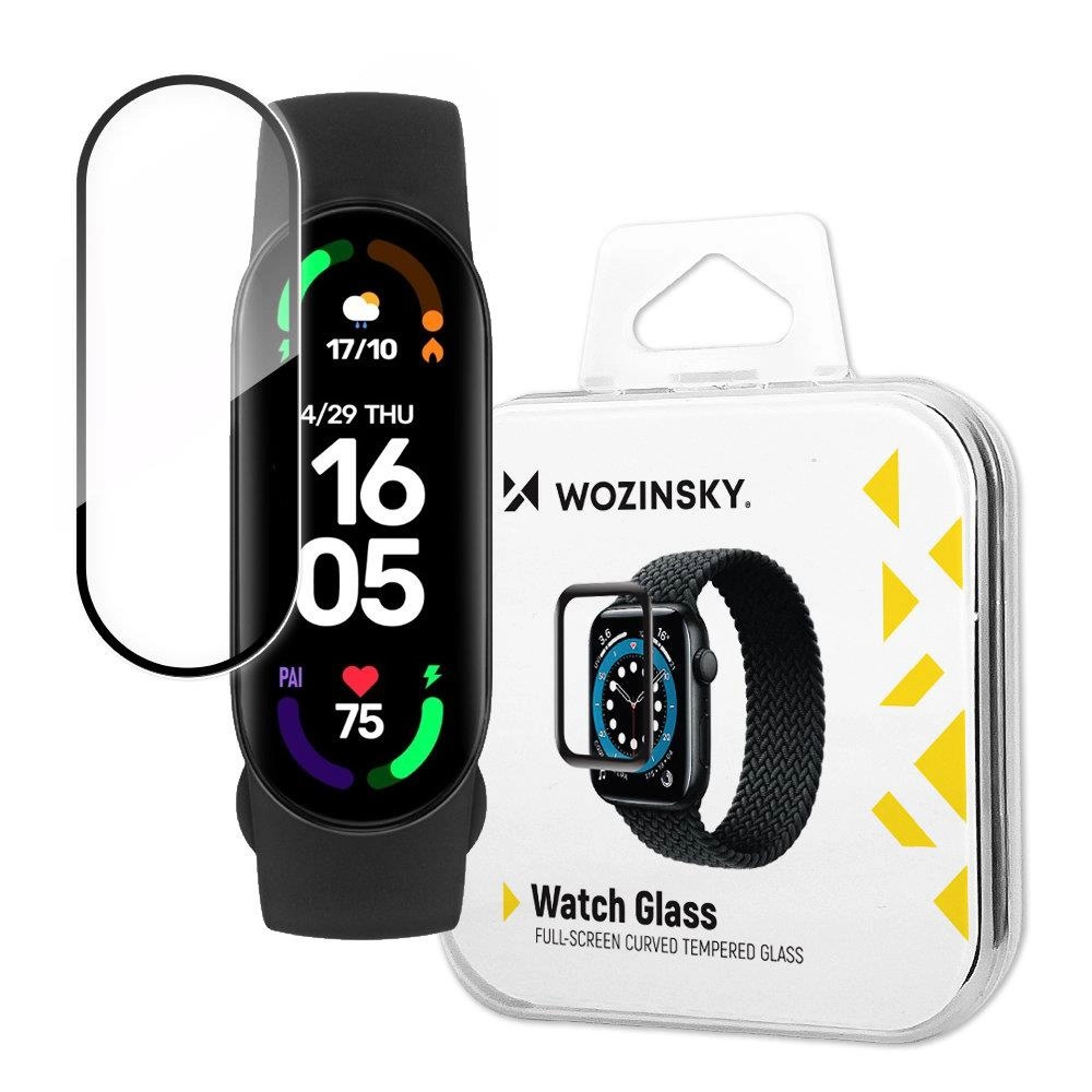 Wozinsky Watch Glass hybridní sklo pro Xiaomi Mi Band 6 černé