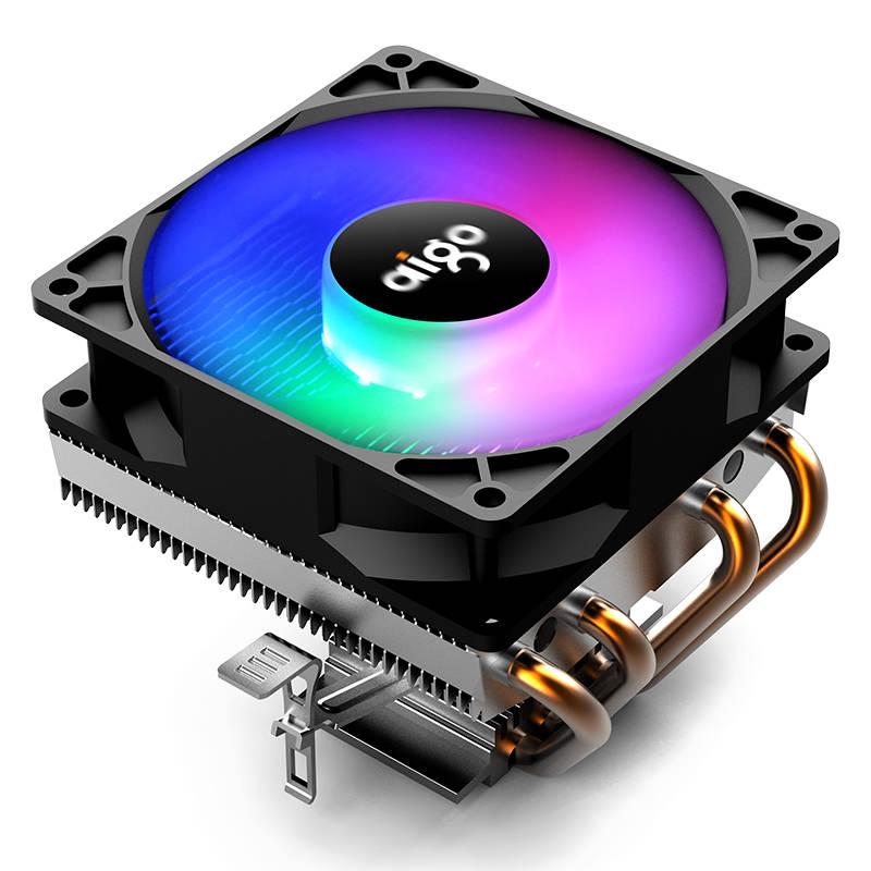 Aktivní chladič CPU Aigo CC94 RGB (chladič + ventilátor 90x90) černý