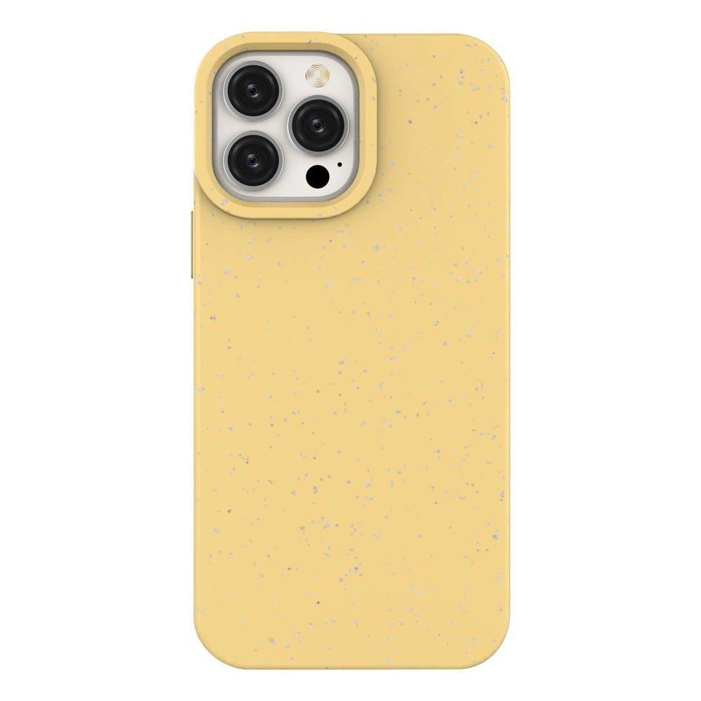 Hurtel Eco Case iPhone 14 Plus silikonové rozložitelné pouzdro žluté