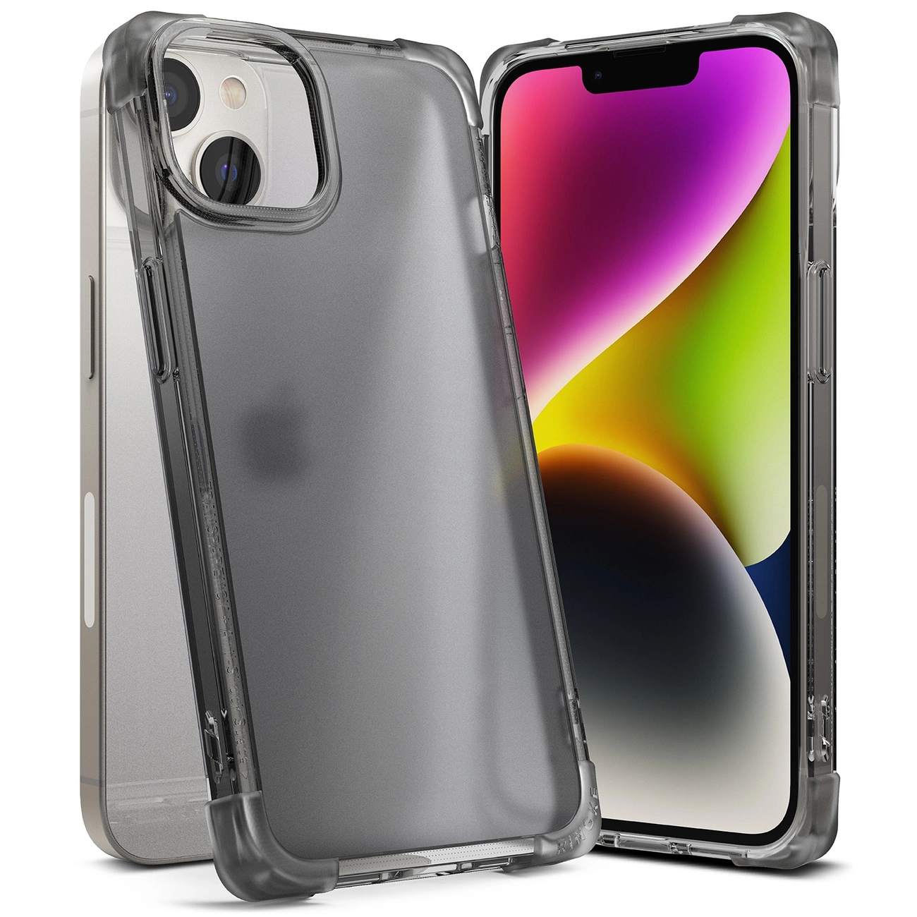Ringke Fusion Bumper case pro iPhone 14 Plus šedý