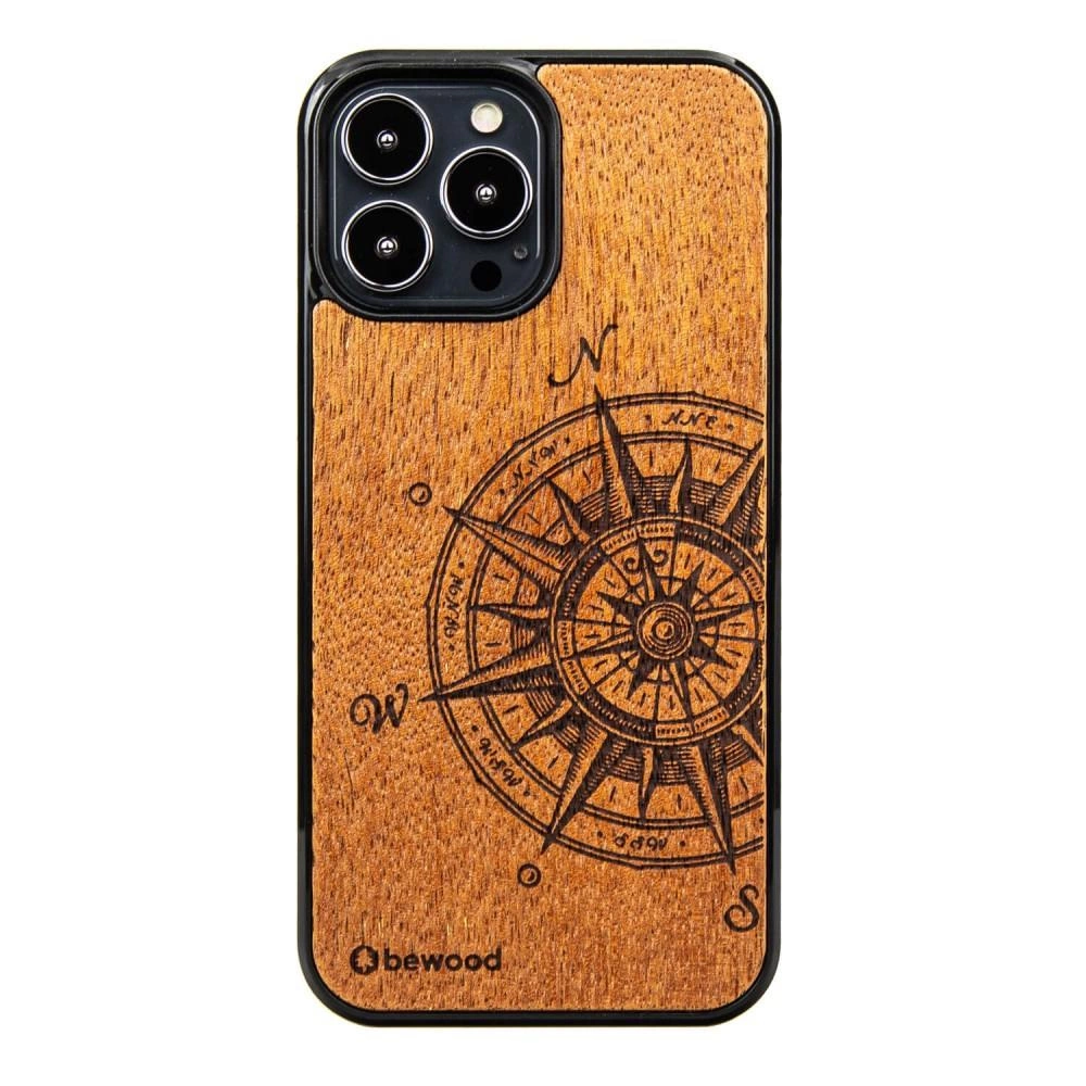 Dřevěné pouzdro pro iPhone 13 Pro Max Bewood Traveler Merbau