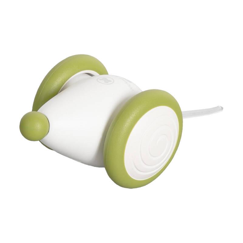 Interaktivní hračka pro kočky Cheerble Wicked Mouse (zelená a bílá)