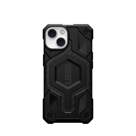 Pouzdro UAG Monarch MagSafe pro iPhone 14 Plus - karbonově černé