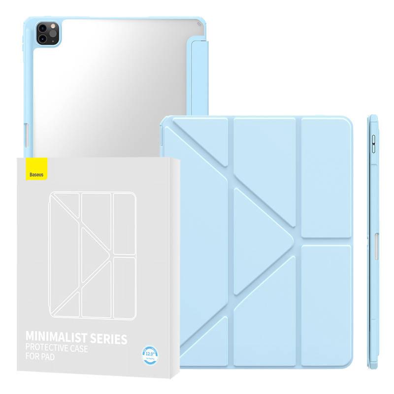 Baseus Minimalistické ochranné pouzdro pro iPad Pro 12,9" 2020/2021/2022 (světle modré)