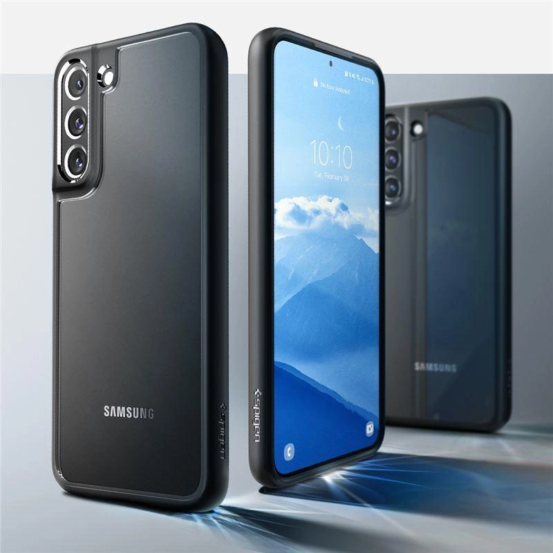Pouzdro Spigen Ultra Hybrid pro Samsung Galaxy S22 - matně černé
