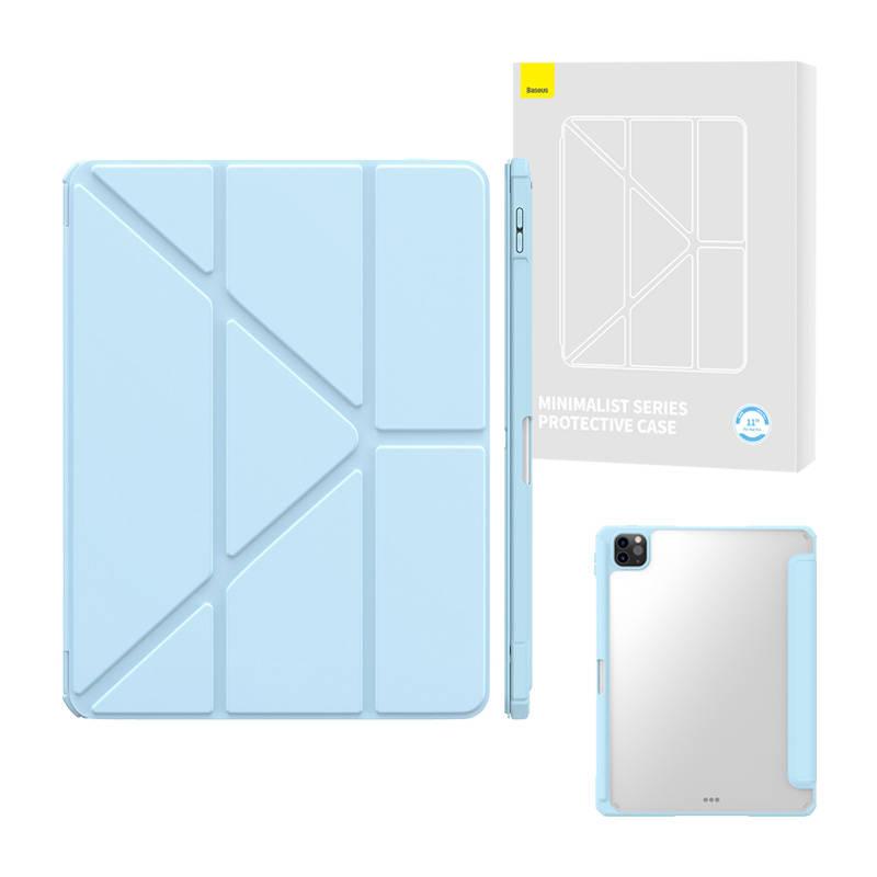 Baseus Minimalistické ochranné pouzdro pro iPad Pro (2018/2020/2021/2022) 11" (modré)