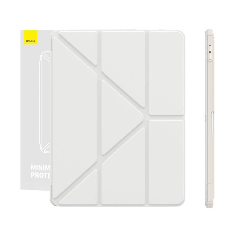 Baseus Minimalistické ochranné pouzdro pro iPad Air 4/5 10,9" (bílé)