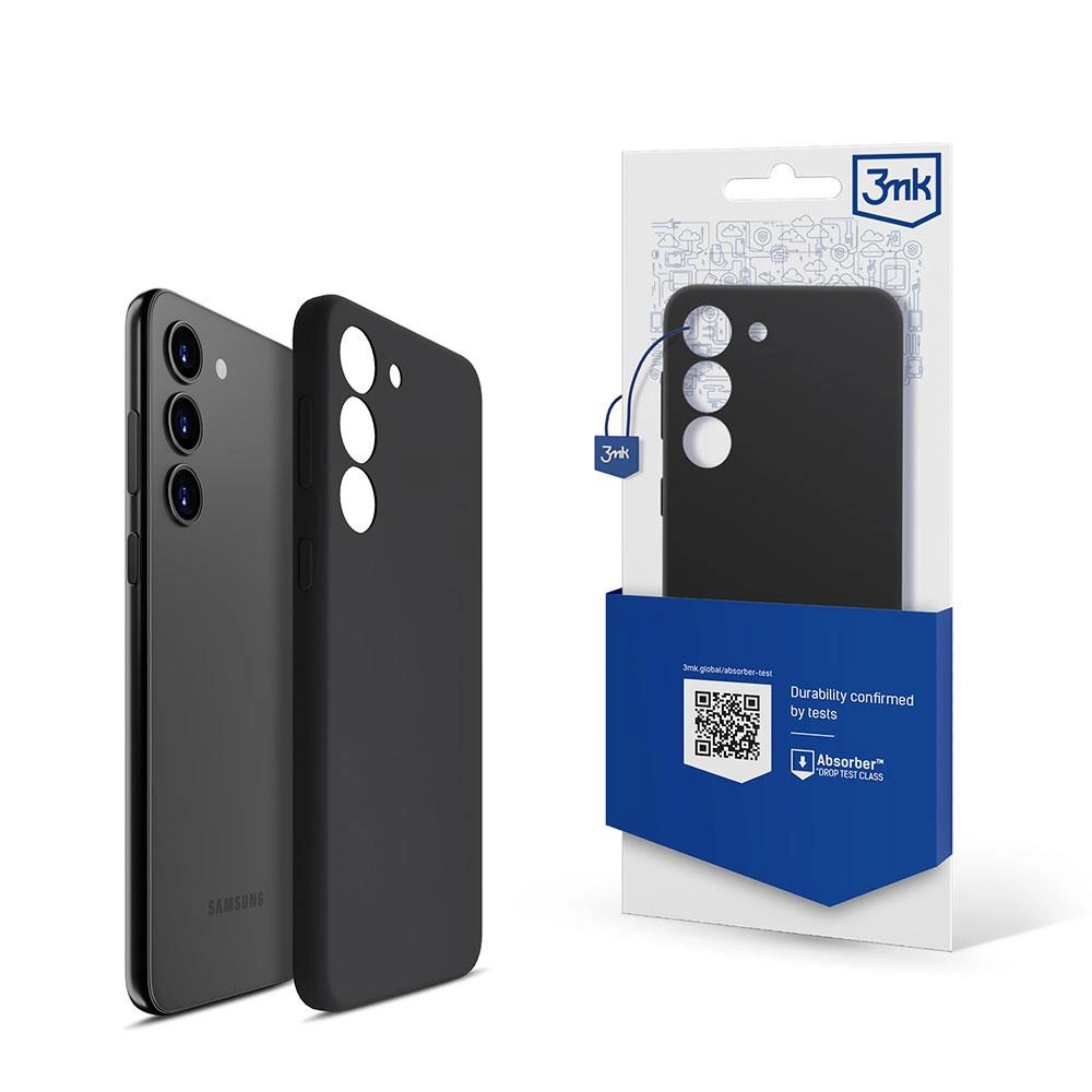 3mk Protection 3mk Silikonové pouzdro pro Samsung Galaxy S23+ - černé