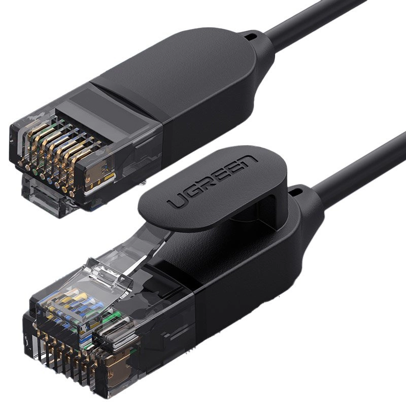Ugreen kabel Ethernet patchcord RJ45 Cat 6A UTP 1000Mbps 2 m černý (70334)