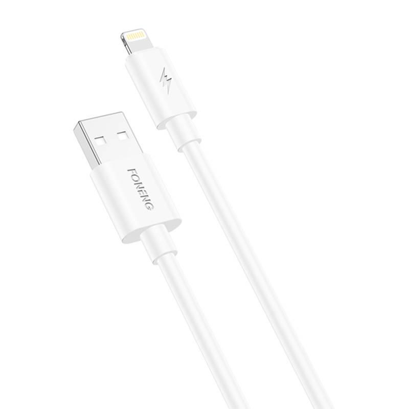 Kabel USB-Lightning Foneng X67, 5A, 1m (bílý)