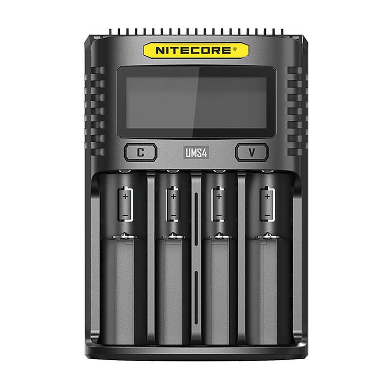 Nabíječka baterií Nitecore UMS4, USB