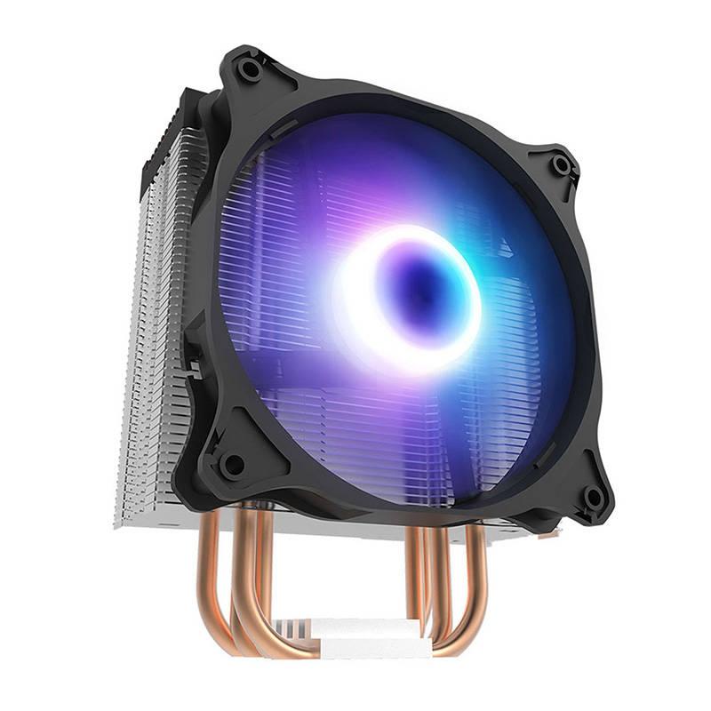 Darkflash Darkair LED aktivní chladič CPU (chladič + ventilátor 120x120) černý