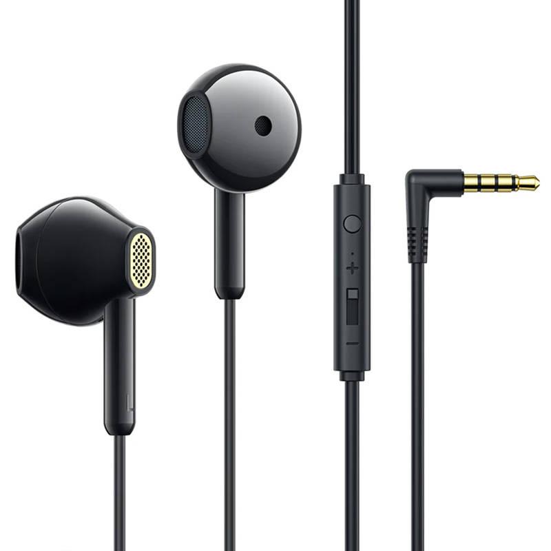 Kabelová sluchátka do uší Joyroom JR-EW05, (černá)