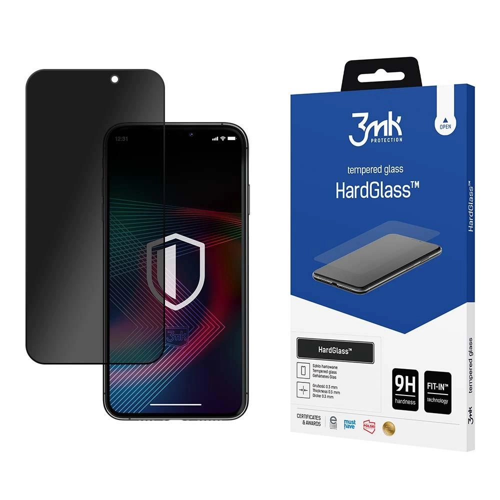 3mk Protection 3mk HardGlass Max Privacy™ 9H Ochranné sklo pro iPhone 14 Pro