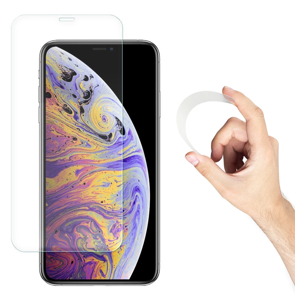 Wozinsky Nano Flexi hybridní flexibilní skleněná fólie tvrzené sklo iPhone 14 Plus / 13 Pro Max