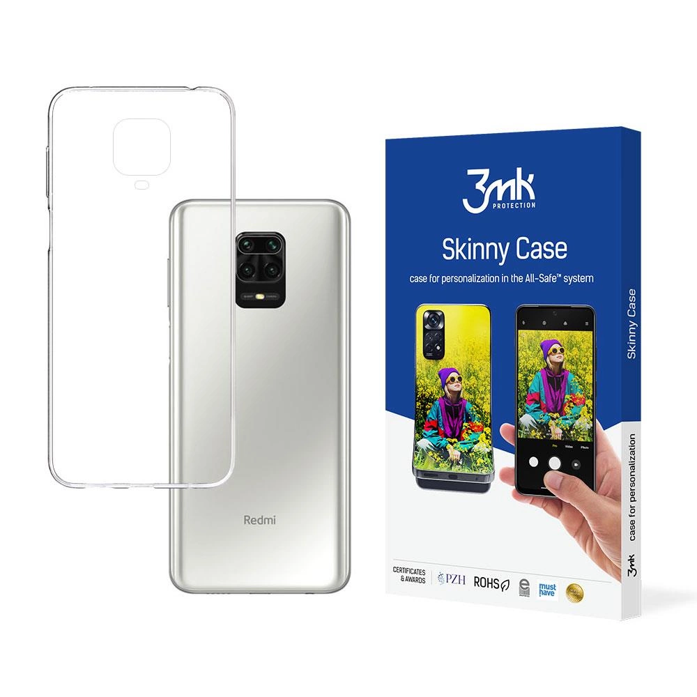 3mk Protection 3mk Skinny Case pro Xiaomi Redmi Note 9 Pro 4G - čirý
