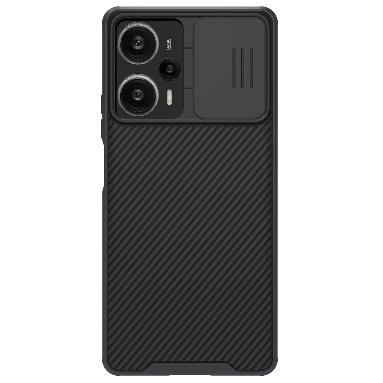 Pancéřové pouzdro pro Xiaomi Redmi Note 12 Turbo / Xiaomi Poco F5 s krytem fotoaparátu Nillkin CamShield Pro Case - černé