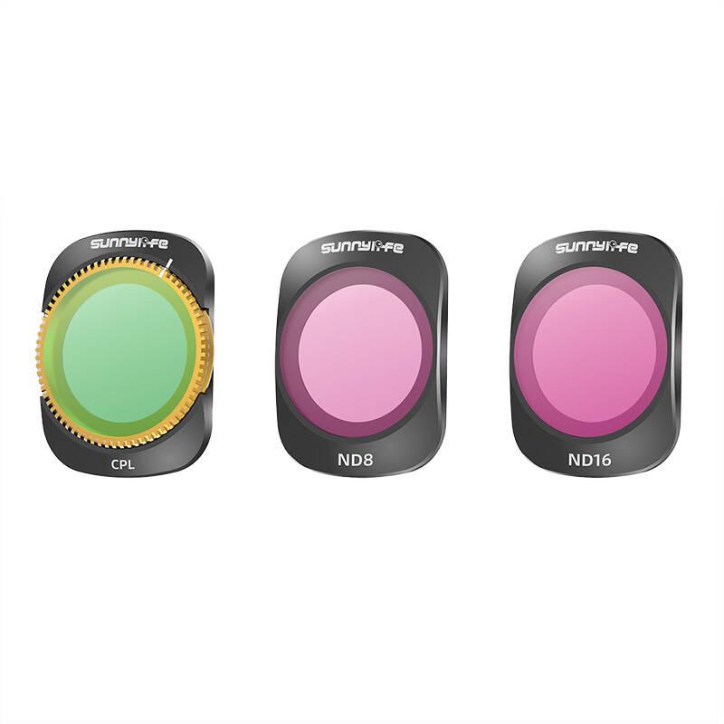 Sada filtrů Sunnylife CPL, ND8, ND16 pro DJI Osmo Pocket 3