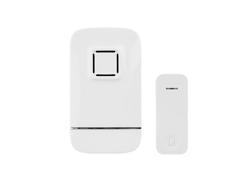 Panlux Bezdrátový domovní zvonek PIEZO BELL do zásuvky - bezbateriové tlačítko