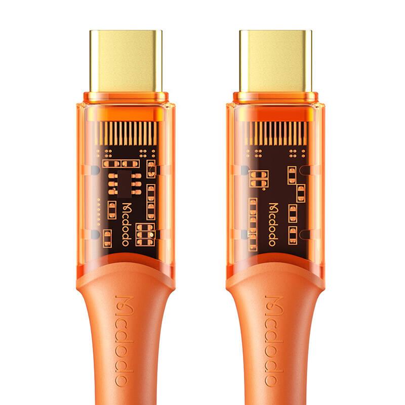 Mcdodo kabel USB-C na USB-C CA-2113 100W 1,8m (oranžový)