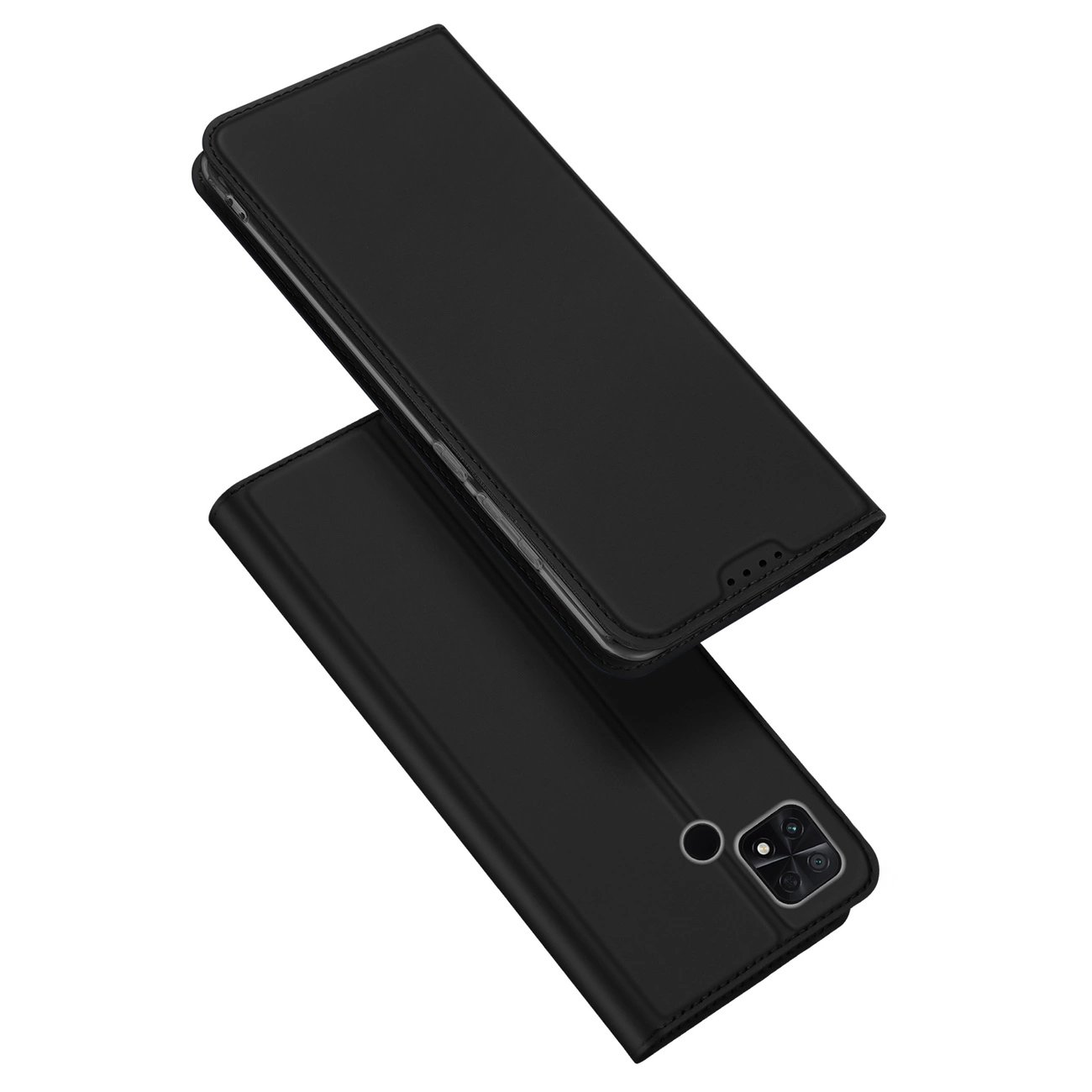 Dux Ducis Skin Pro pouzdro Xiaomi Poco C40 flip cover card wallet stand black