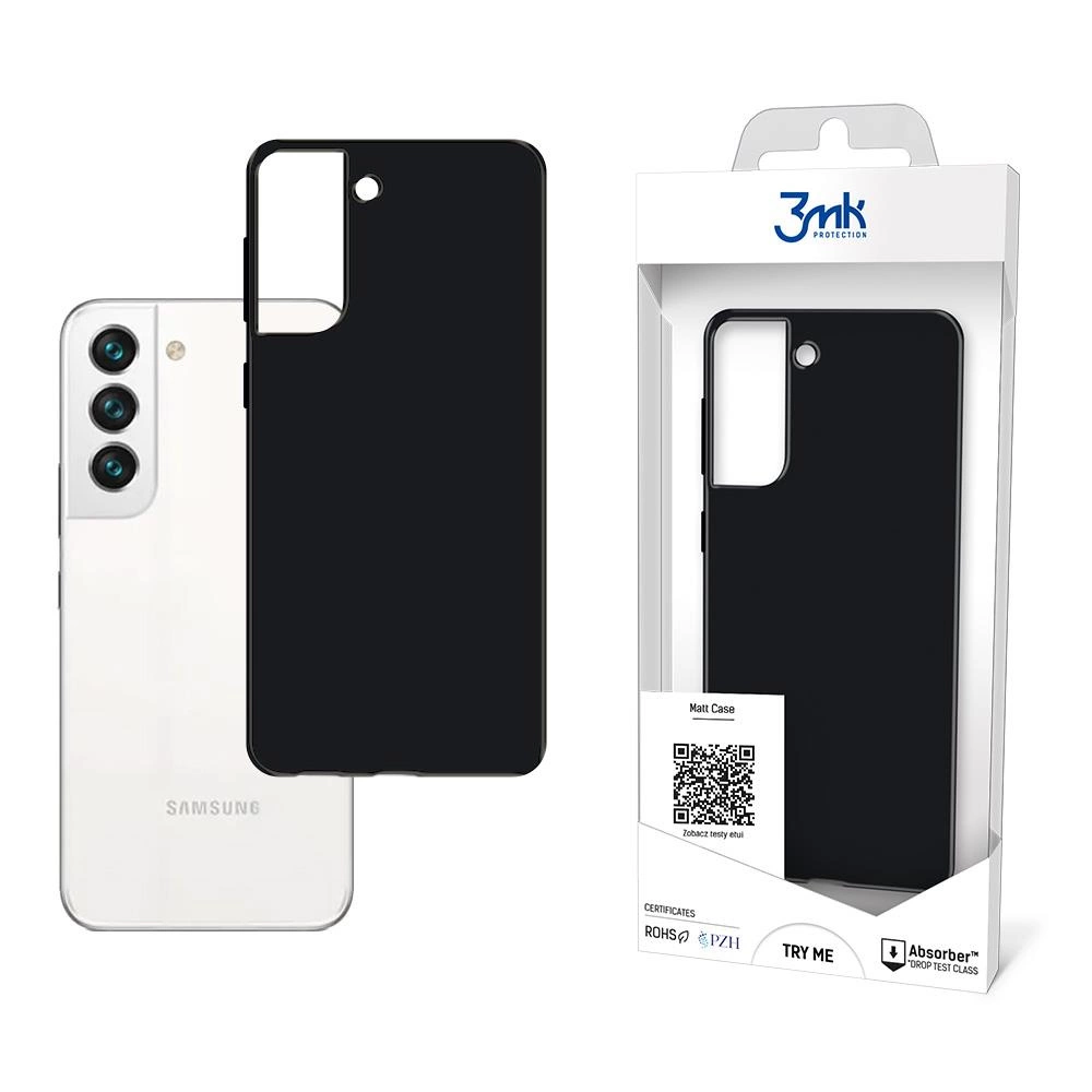 3mk Protection 3mk matné pouzdro pro Samsung Galaxy S22 5G - černé