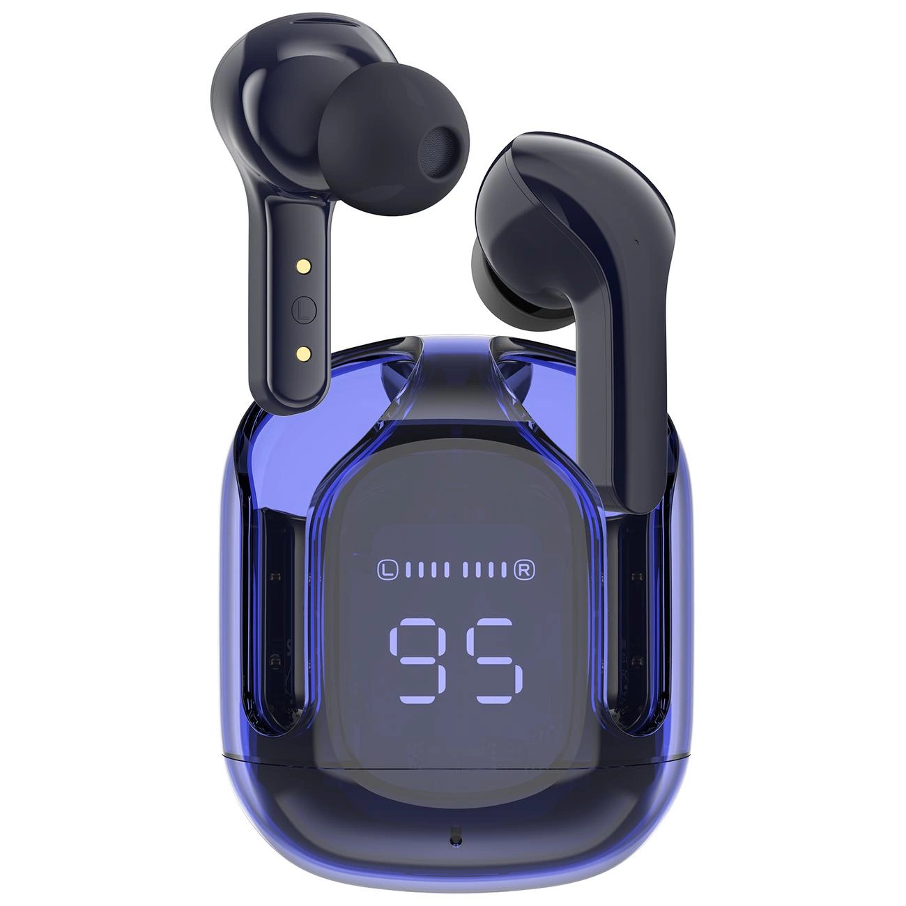 Bezdrátová sluchátka do uší Acefast TWS Bluetooth modrá (T6 safírově modrá)