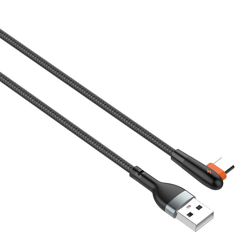 Kabel USB na USB-C LDNIO LS561, 2,4 A, 1 m (černý)