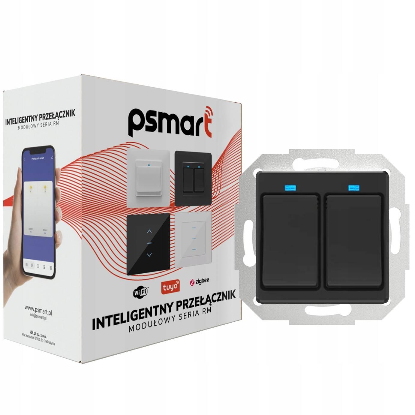 PSMART Switch 2 obvody plast RM C WiFi TUYA