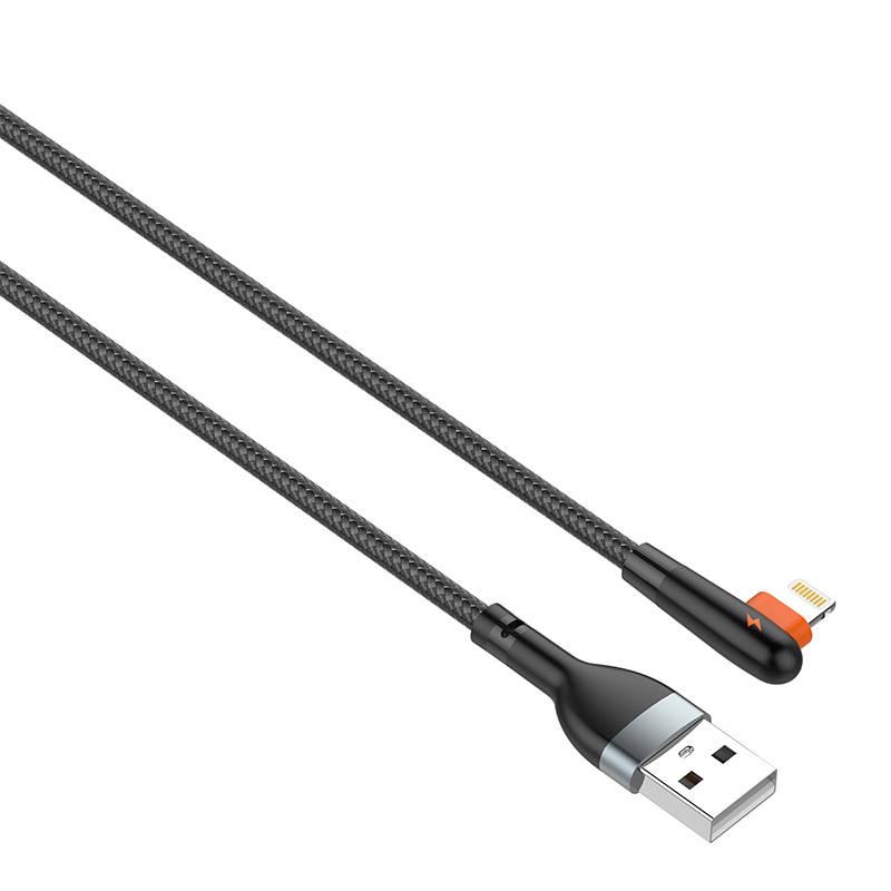 Kabel USB na Lightning LDNIO LS562, 2,4A, 2m (černý)