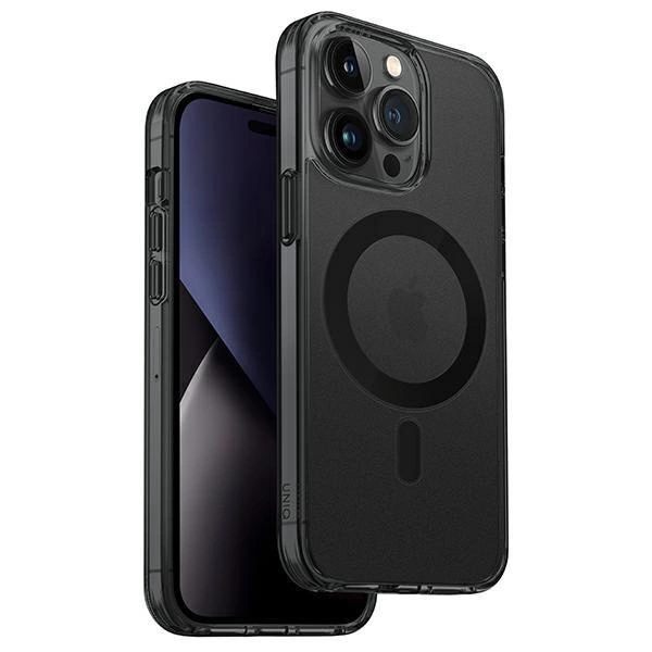 Nabíjecí pouzdro Uniq LifePro Xtreme Magclick pro iPhone 14 Pro - šedé a černé