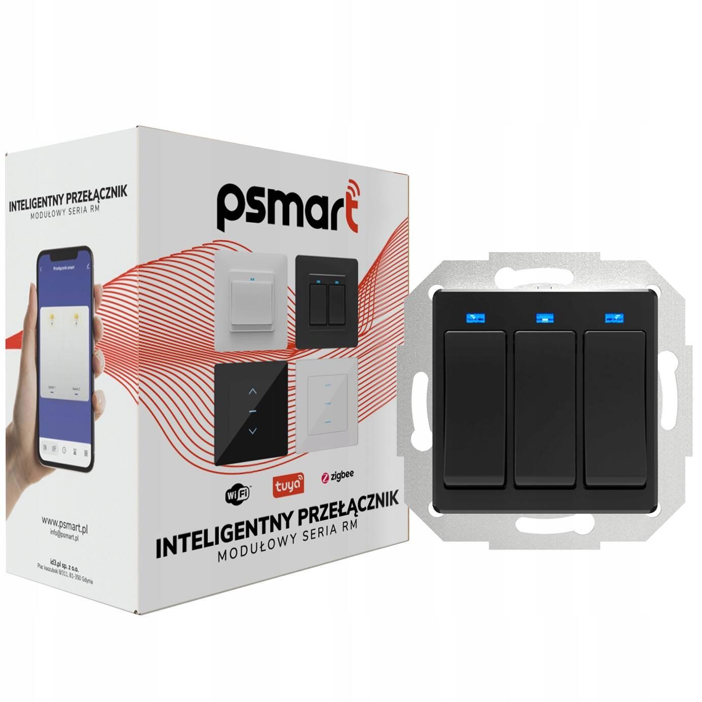 PSMART Switch 3 obvody plast RM C WiFi TUYA