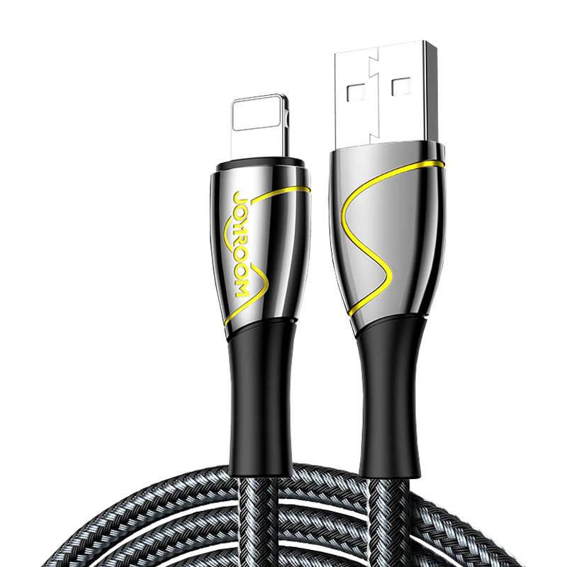 Kabel USB na Lightning Joyroom S-2030K6 2,4A 2m (černý)