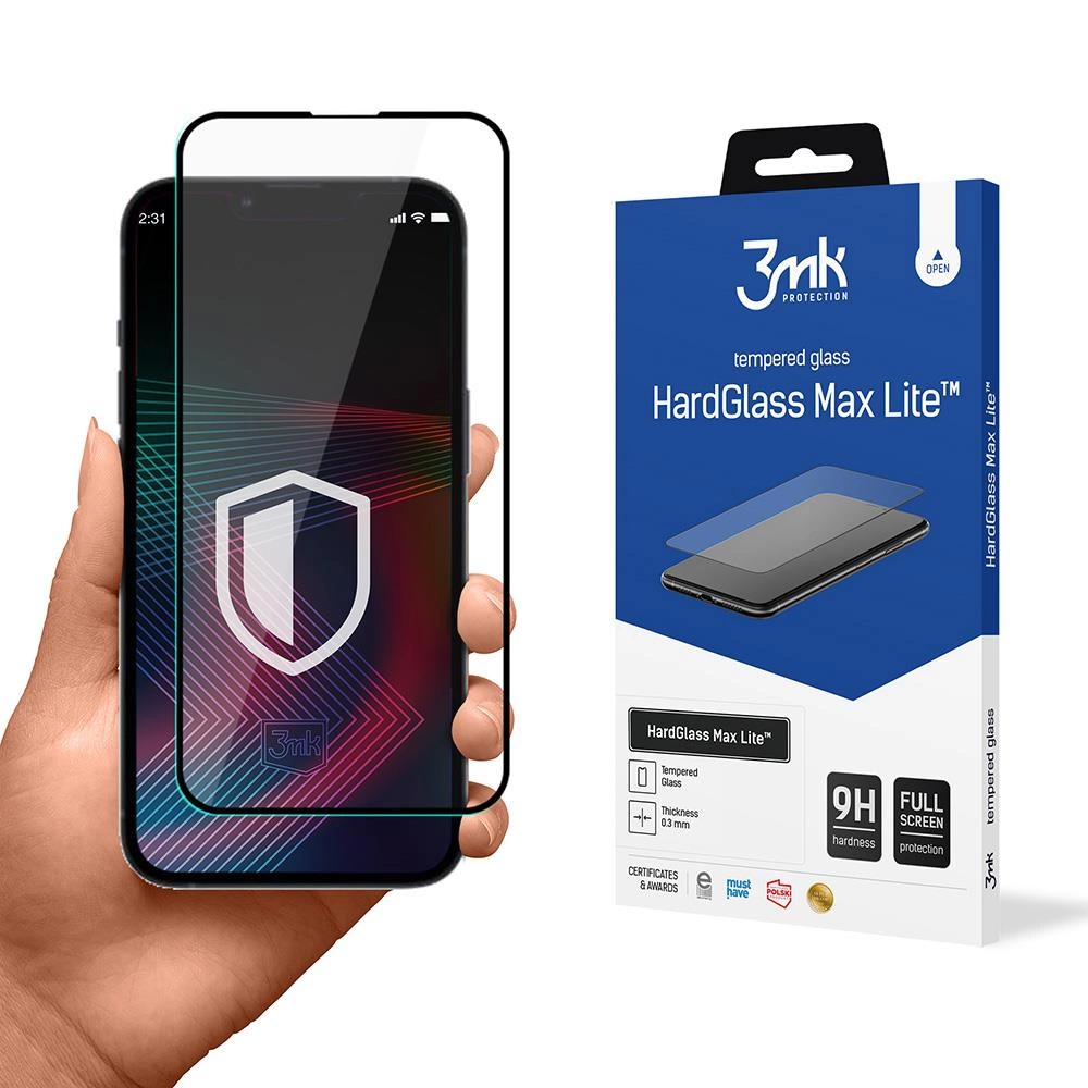 3mk Protection 3mk HardGlass Max Lite™ 9H sklo pro iPhone 13 Pro Max / iPhone 14 Plus