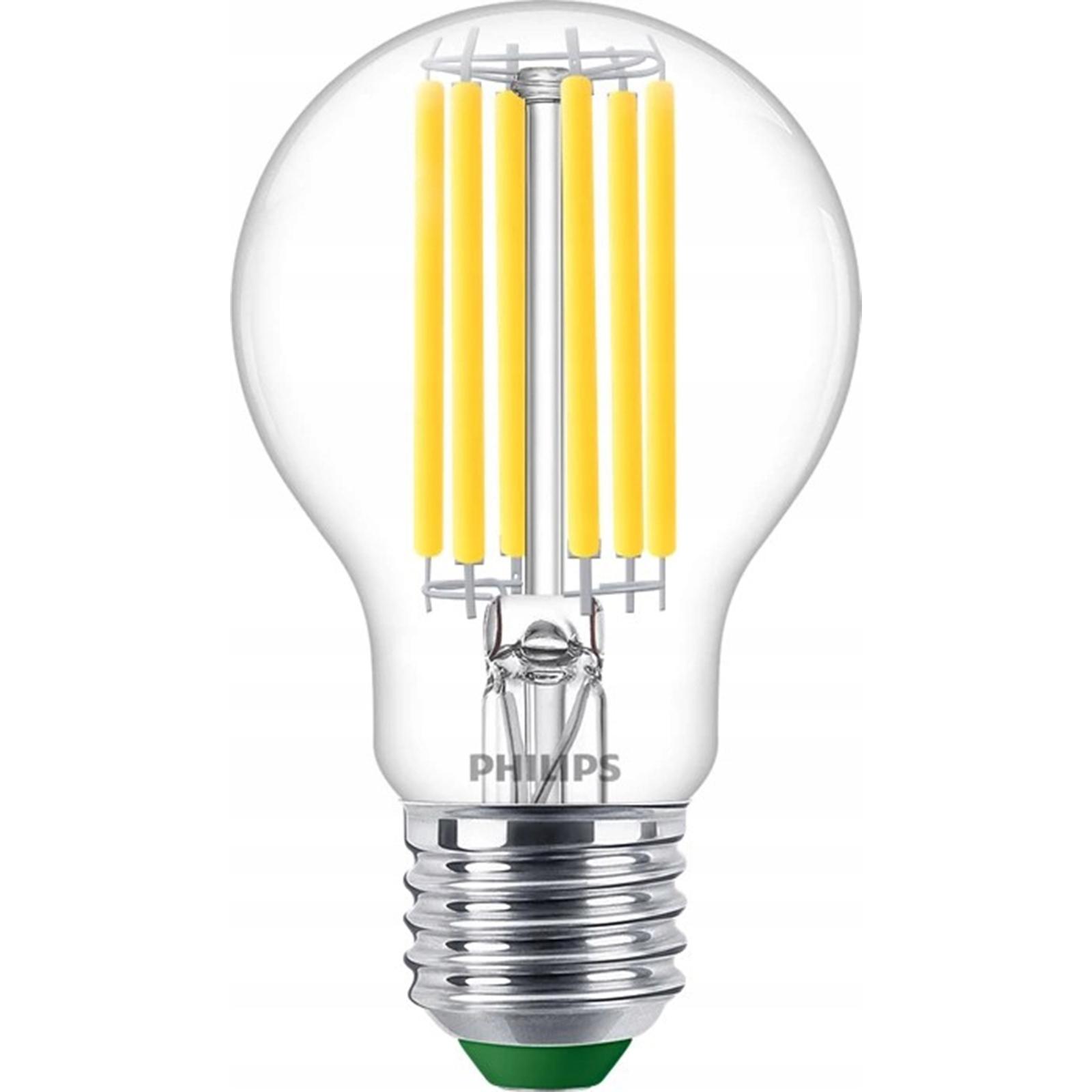 LED žárovka LED E27 A60 5.2W = 75W 1095lm 4000K Neutrální bílá Filament PHILIPS Ultra Efficient PHSUE0035