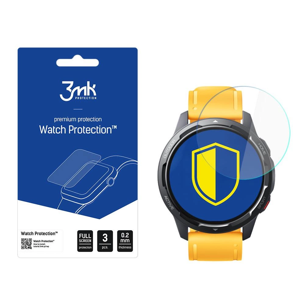 3mk Protection 3mk Watch Protection™ v. FlexibleGlass Lite hybridní sklo pro Xiaomi Watch S1 Active