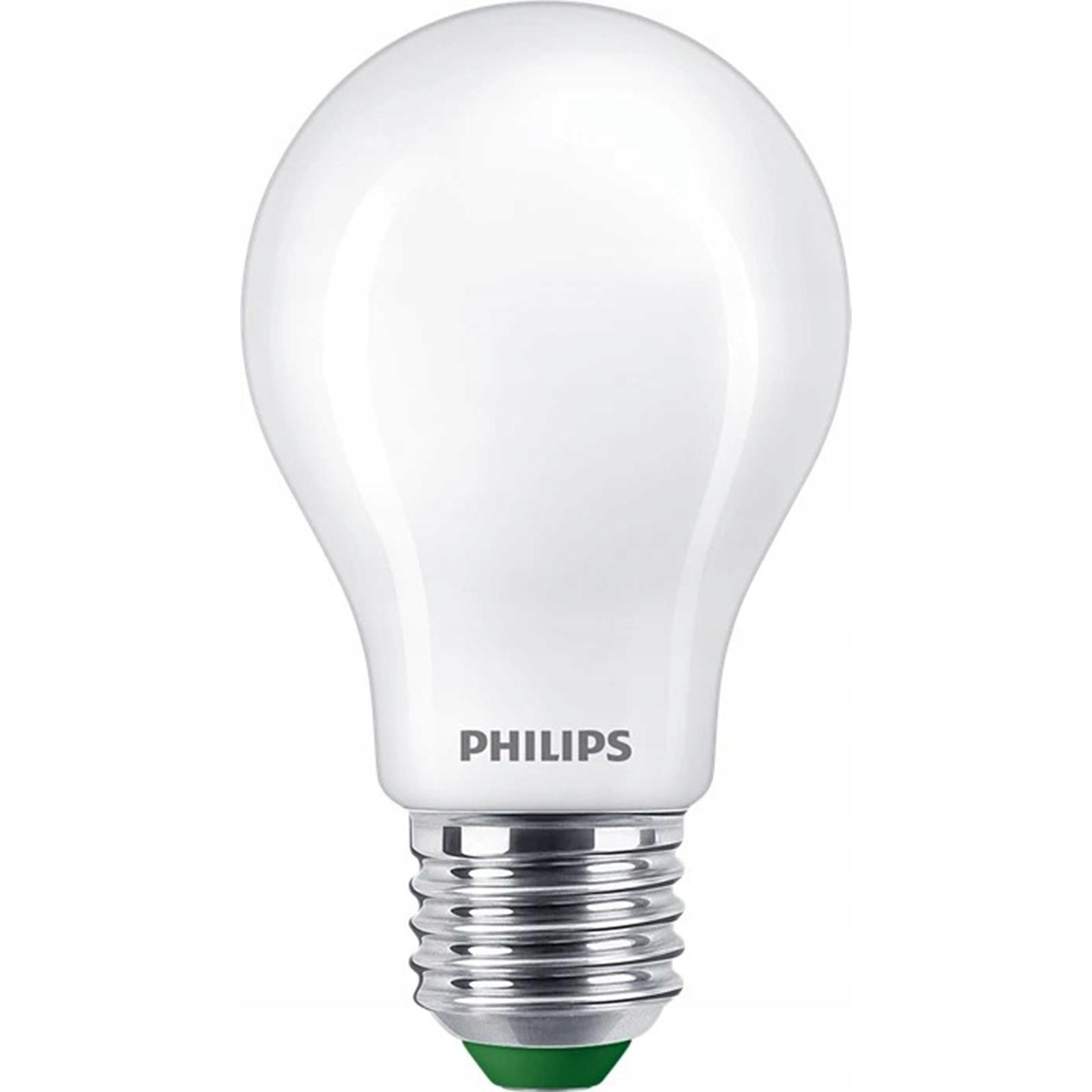 LED žárovka LED E27 A60 5.2W = 75W 1095lm 4000K Neutrální bílá Filament Mleczna PHILIPS Ultra Efficient PHSUE0135