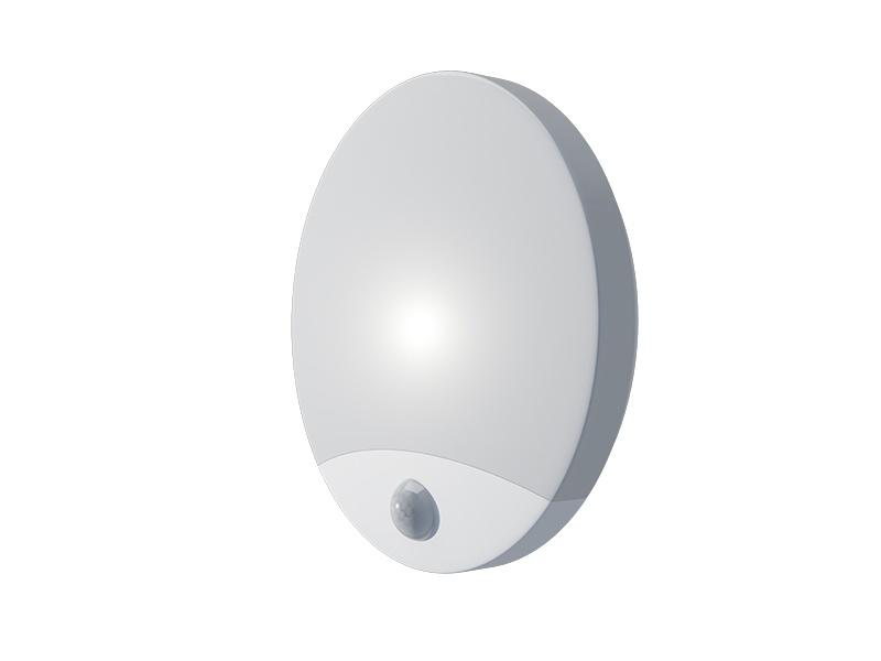 Panlux OLGA S LED přisazené stropní a nástěnné kruhové svítidlo se senzorem 10W, bílá PN32300003