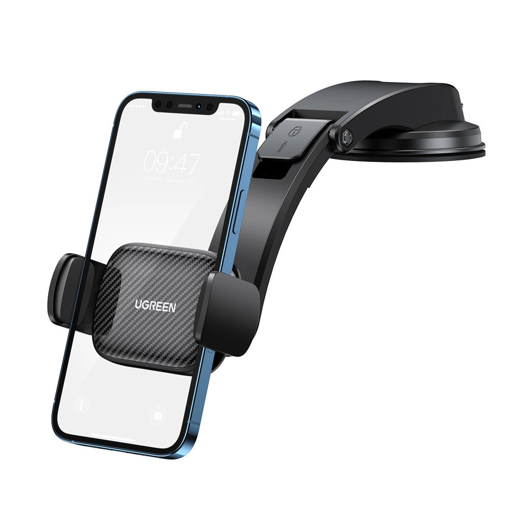 Držák telefonu do auta Ugreen s klipem na čelní sklo kokpitu černý (LP370)