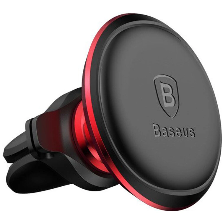Baseus (Overseas Edition) magnetický držák do auta do mřížky ventilace - červený