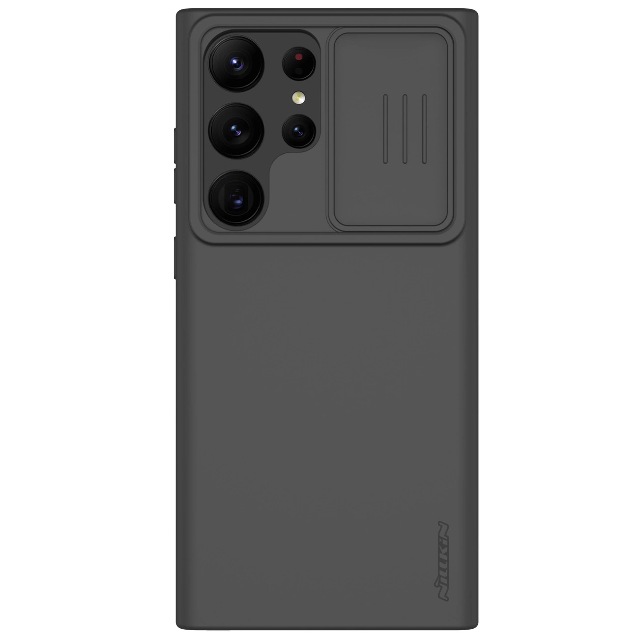 Nillkin CamShield Silky Magnetic Case pro Samsung Galaxy S23 Ultra pouzdro s krytem fotoaparátu MagSafe černé